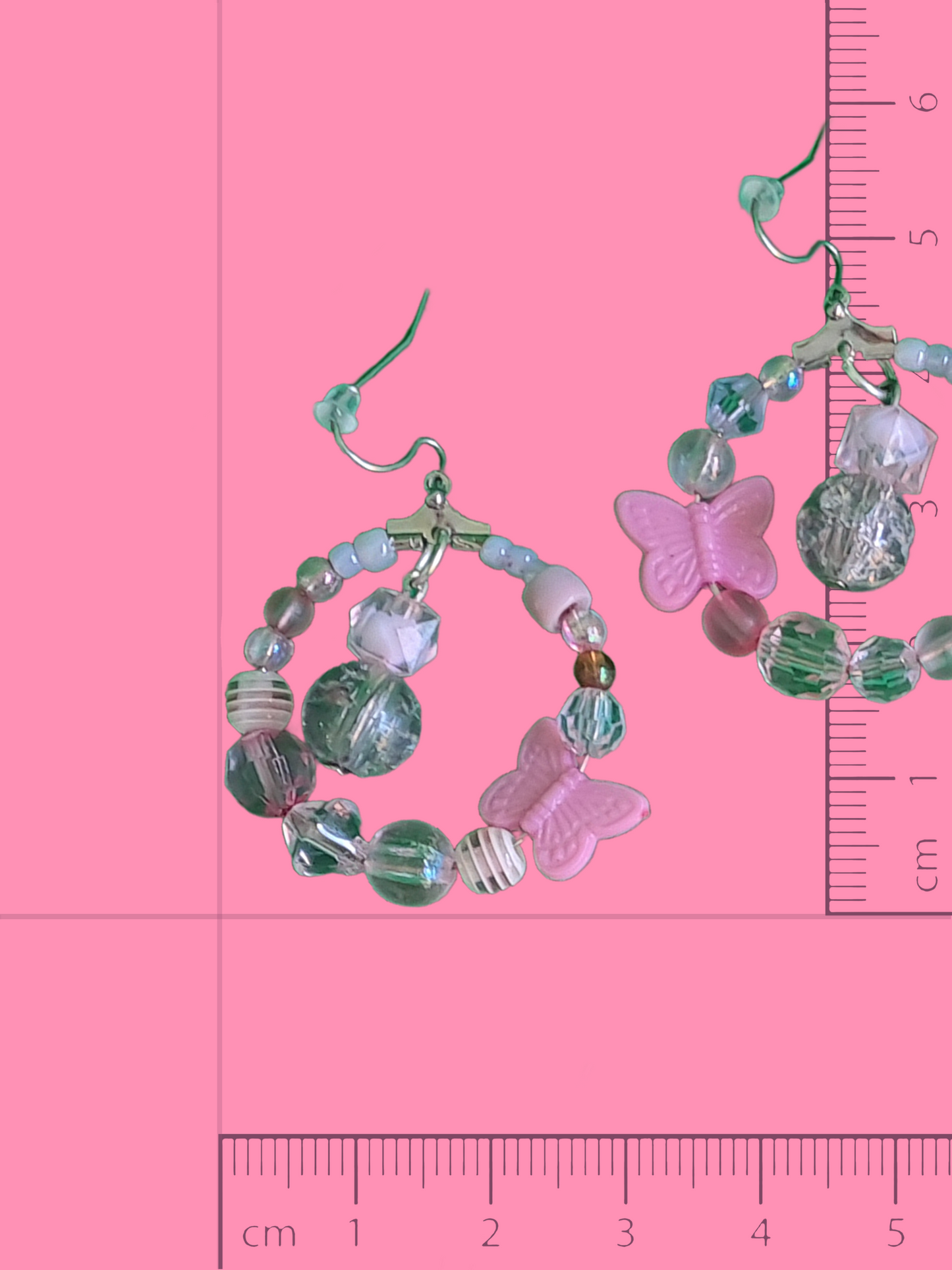 Enchanted Meadow Hoop Earrings