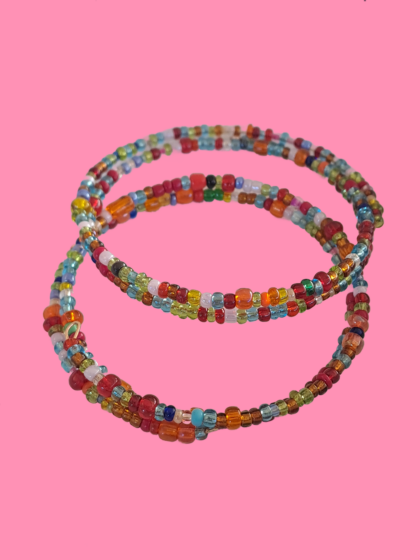 Carnival Spark Beaded Bangles