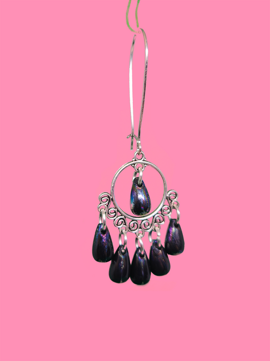 Moonlit Chandelier – Statement Earrings
