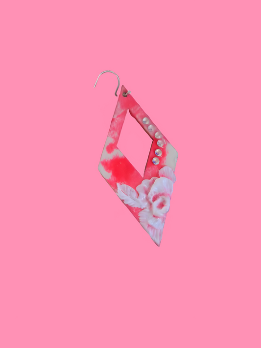 Rose Prism – Statement Earrings