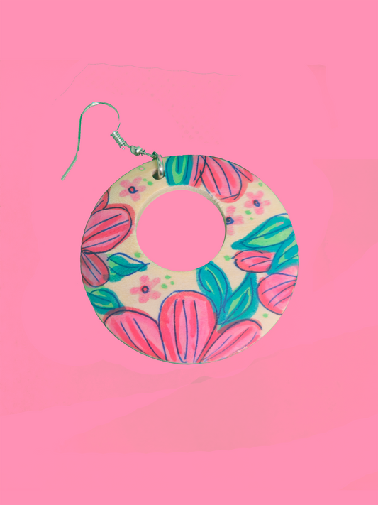 Petal Dreams – Floral Hoop