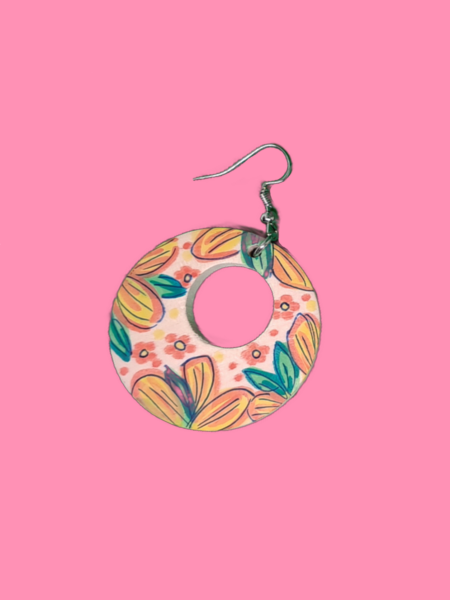 Petal Dreams – Floral Hoop