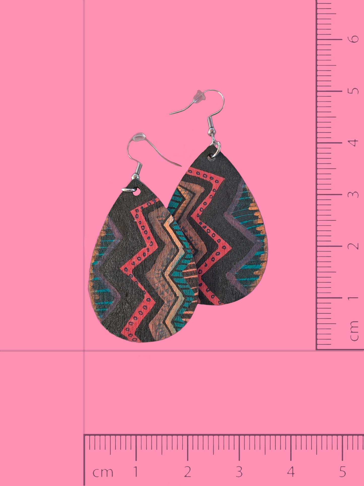 Desert Rhythm Teardrop Earrings