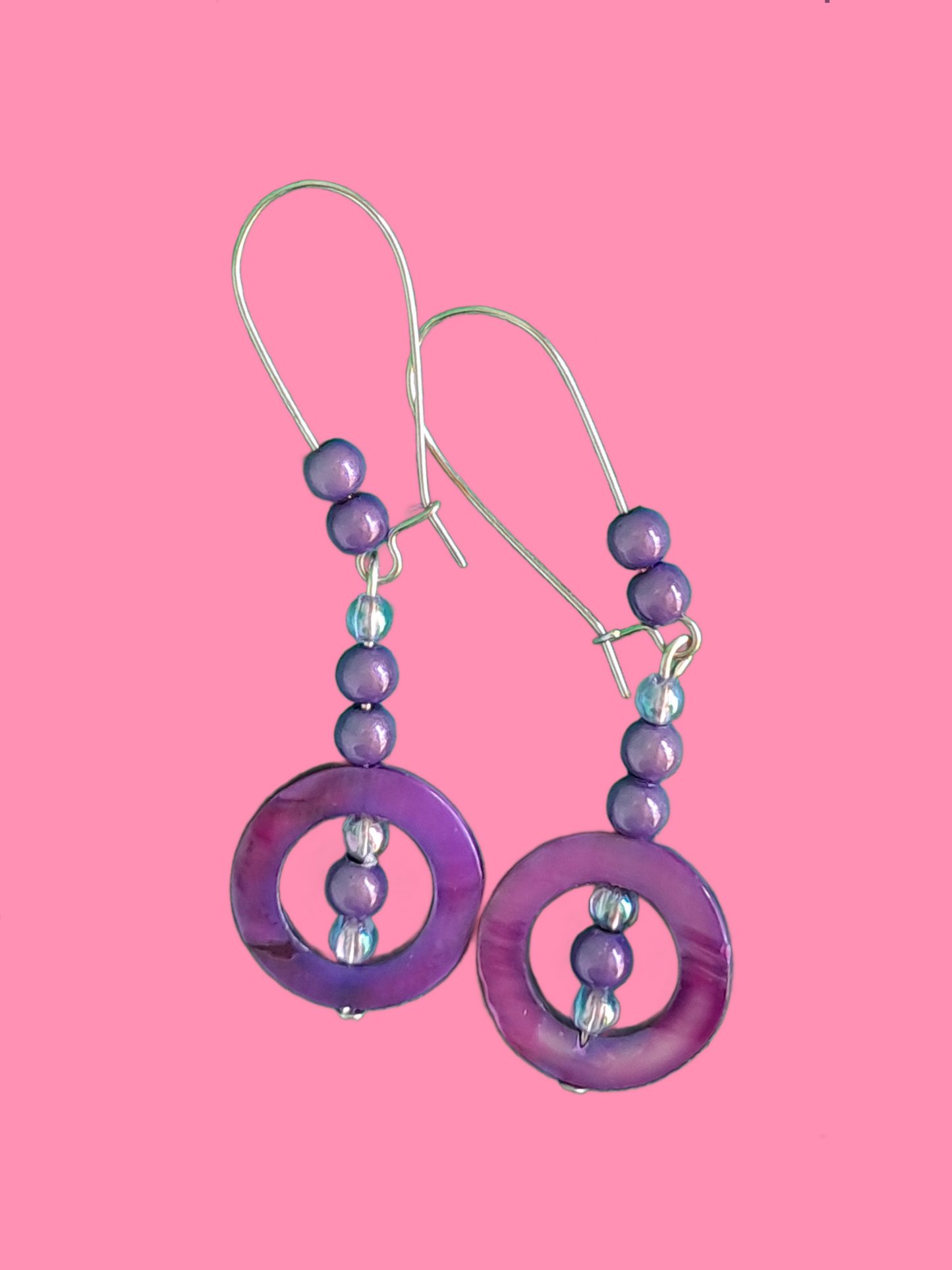 Amethyst Orbit Earrings