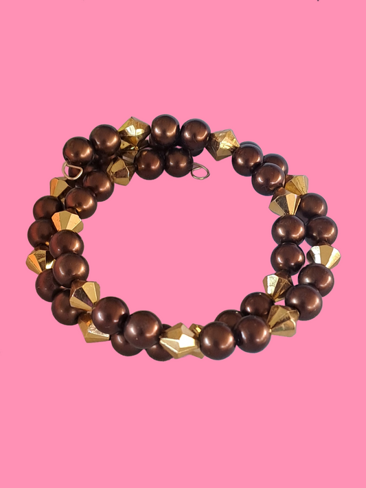 Golden Mocha Luxe Bracelet